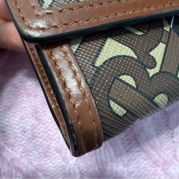 Burberry TB Monogram long Wallet. - Picture 3 of 14